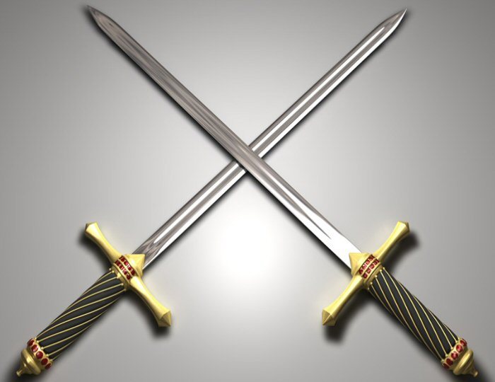 cross swords 